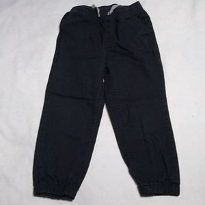 Boys Black Jogger Pants Size 4T